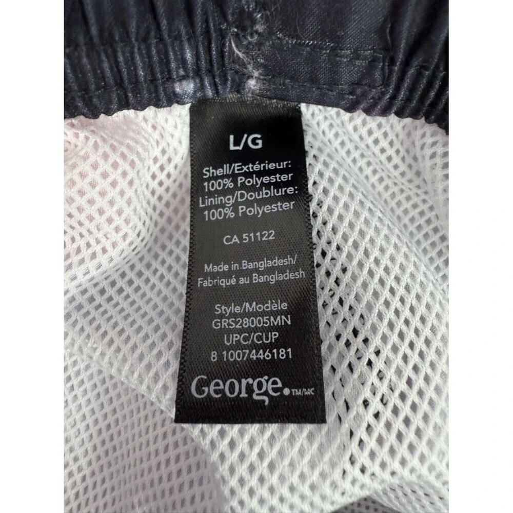George swim board shorts tie dyed Pink Black Blue Tie-Dye Drawstring Shorts